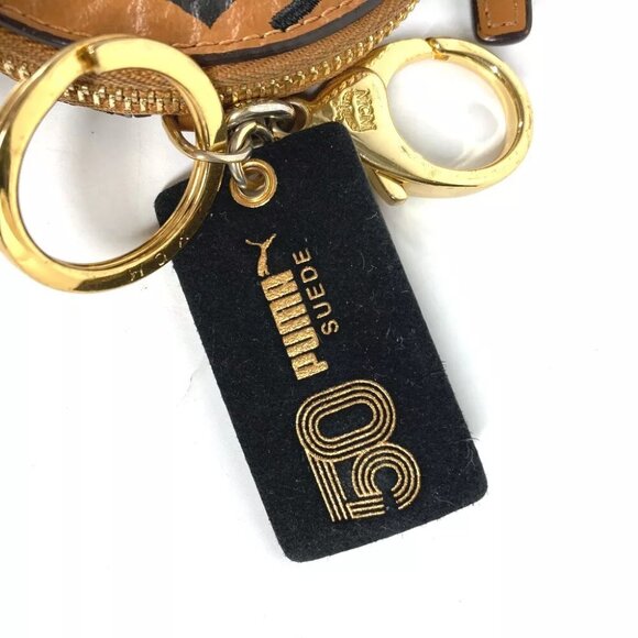 MCM PUMA 50th Anniversary Collaboration PUMA Ball-shaped Wallet coin purse - Picture 8 of 12